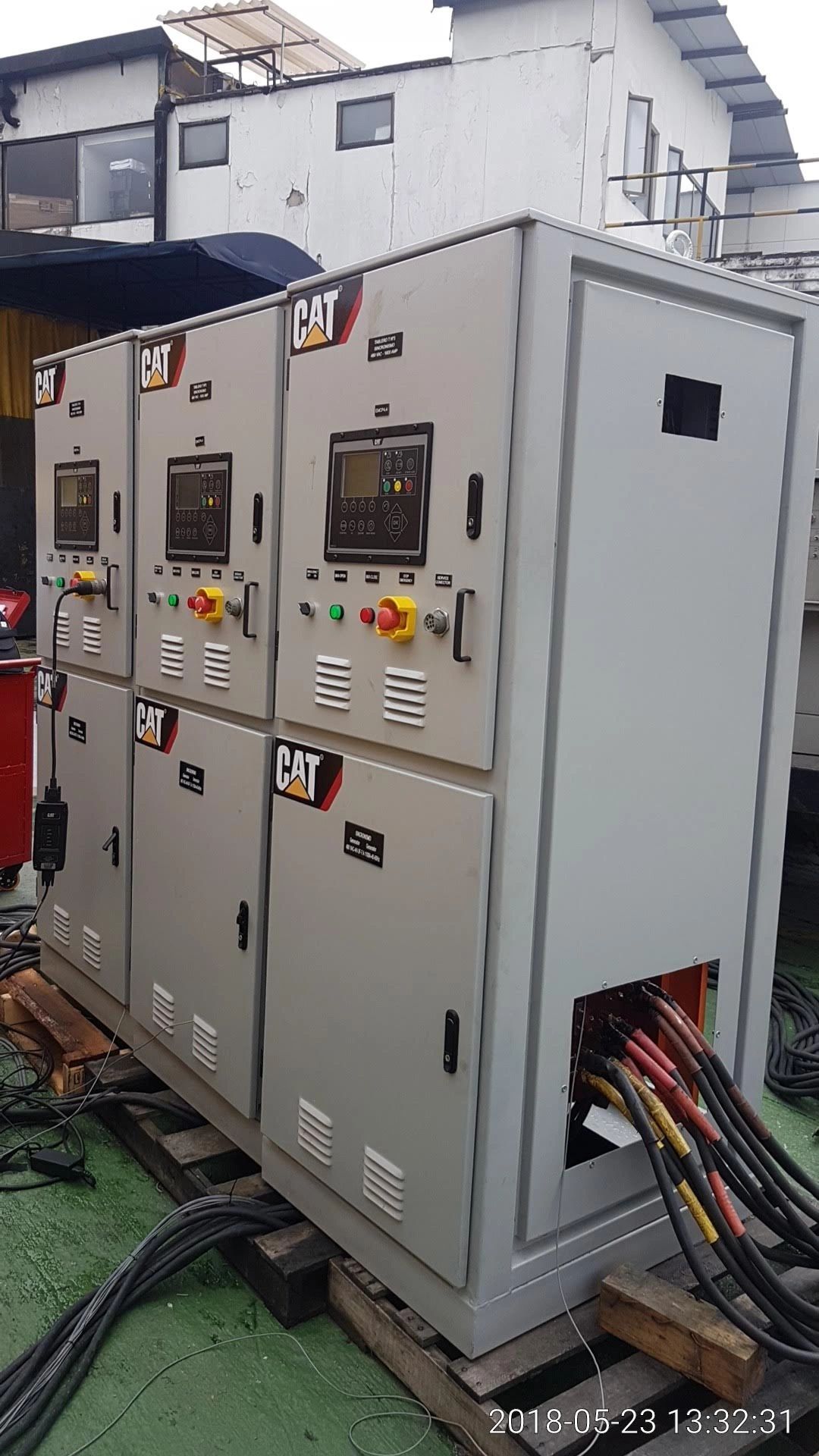 Panel de control eléctrico industrial